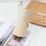 Wholesale straw Sun Visor Hat One Fits Most Paper