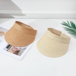 Wholesale straw Sun Visor Hat One Fits Most Paper