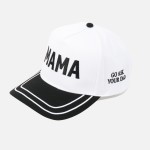Wholesale two MAMA Embroidered Baseball Cap Lined Bill Go Ask Dad Side Embroider
