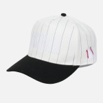 Wholesale two Pinstripe BASEBALL Embroidered Baseball Cap Baseball Side Embroide