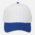 Wholesale two Pinstripe BASEBALL Embroidered Baseball Cap Baseball Side Embroide