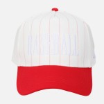 Wholesale two Pinstripe BASEBALL Embroidered Baseball Cap Baseball Side Embroide