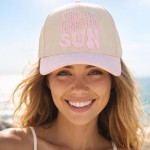 Wholesale c C TCM Two Girls Just Wanna Have Sun Canvas Embroidered Baseball Cap