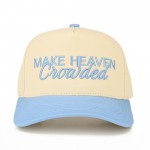 Wholesale c C TCM Embroidered Make Heaven Crowded Baseball Cap Snap Back Closure