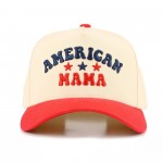 Wholesale tCM AMERICAN MAMA Embroidered Camo Baseball Cap One Fits Most Snap Bac