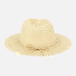 Wholesale straw Sun Hat Woven Pearl Band One Fits Most Paper