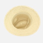 Wholesale straw Sun Hat Woven Pearl Band One Fits Most Paper