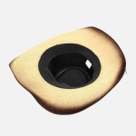 Wholesale vintage Straw Cowboy Hat Rustic Studded Band Star Concho One Fits Most