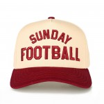 Wholesale c C TCM Two SUNDAY FOOTBALL Canvas Embroidered Baseball Cap Snap Back