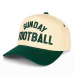 Wholesale c C TCM Two SUNDAY FOOTBALL Canvas Embroidered Baseball Cap Snap Back