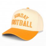 Wholesale c C TCM Two SUNDAY FOOTBALL Canvas Embroidered Baseball Cap Snap Back