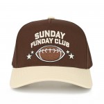 Wholesale tCM SUNDAY FUNDAY CLUB Embroidered Two Football Cap One Fits Most Snap