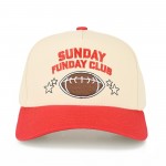 Wholesale tCM SUNDAY FUNDAY CLUB Embroidered Two Football Cap One Fits Most Snap
