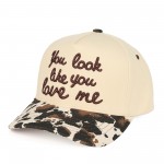 Wholesale c C TCM Like Love Me Embroidered Three baseball Cap One Fits Most Snap