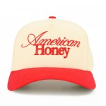 Wholesale tCM RED American Honey Embroidered Two Baseball Cap One Fits Most Snap
