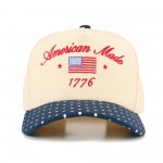 Wholesale tCM American Made Embroidered Two Baseball Cap One Fits Most Snap Back