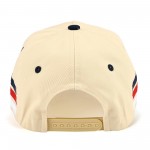 Wholesale tCM USA Embroidered Two Baseball Cap Stripe Details One Fits Most Snap