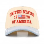 Wholesale tCM UNITED STATES AMERICA Embroidered Two Denim Baseball Cap Stripe Bi