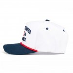 Wholesale tCM UNITED STATES AMERICA Embroidered Two Baseball Cap Rope Detail One