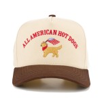 Wholesale tCM ALL AMERICAN HOT DOGS Embroidered Two Baseball Cap One Fits Most S