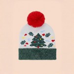 Wholesale merry Bright Pom Pom Lurex Beanie One Fits Most Polyester