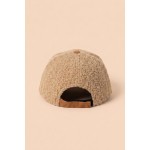 Wholesale gingerbread Embroidered Baseball Cap soft boucle crown coordinating co