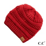 Wholesale c C Hat Solid Ribbed Beanie Original Beanie One fits most Acrylic Matc