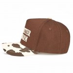 Wholesale c C TCM Two Canvas Cow Print Embroidered LIFE BETTER FARM Baseball Cap