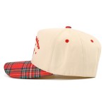 Wholesale howdy Holidays Christmas Baseball Cap western Santa horseback embroide