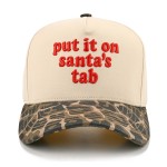 Wholesale put It Santa s Tab Baseball Cap cheeky embroidered script lettering ac
