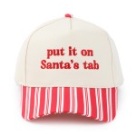 Wholesale put It Sant s Tab Embroidered Two Baseball Cap Stripe Print Bill One