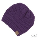 Wholesale c C Hat Solid Ribbed Beanie Original Beanie One fits most Acrylic Matc