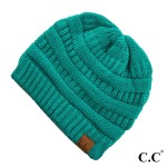 Wholesale c C Hat Solid Ribbed Beanie Original Beanie One Acrylic Matches C C YJ