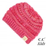 Wholesale c C MB KIDS Kids Multicolor Knit Ponytail Beanie One fits most kids Ac