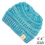 Wholesale c C MB KIDS Kids Multicolor Knit Ponytail Beanie One fits most kids Ac