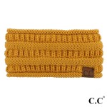 Wholesale c C HB Solid ribbed ponytail headband Acrylic One fits most