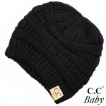 Wholesale c C Baby Baby Solid Knit Beanie Acrylic One fits most Babies