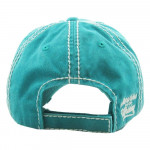 Wholesale sunshine Whiskey Embroidered Distressed Vintage Baseball Cap Cotton A