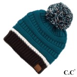 Wholesale c C HAT Game Day Knit Pom Beanie One fits most Acrylic