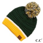 Wholesale c C HAT Game Day Knit Pom Beanie One fits most Acrylic