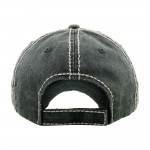 Wholesale happy Camper embroidered vintage distressed baseball cap One fits mos