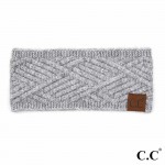 Wholesale c C HW Diagonal Stripe Criss Cross Knit Pattern Head Wrap One fits mos