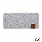 C.C HW-2060
Diagonal Stripe Criss-Cross Knit Pattern Head Wrap.

- One size fits most
- 47% Rayon / 31% PBT / 22% Nylon 