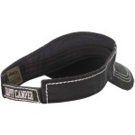 Wholesale happy Camper Embroidered Distressed Sun Visor One fits most Adjustable