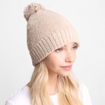 Wholesale solid Print Comfy Luxe Beanie One Fits Most Polyester