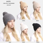 Wholesale solid Print Comfy Luxe Beanie One Fits Most Polyester