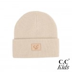 C.C KIDS-HTM-1
Classic Rib Kids Beanie With C.C Suede Patch

- One Size Fits Most
- 100% Acrylic