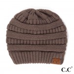Wholesale c C Hat Solid Ribbed Beanie Original Beanie One Acrylic Matches C C YJ
