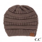 Wholesale c C Hat Solid Ribbed Beanie Original Beanie One fits most Acrylic Matc