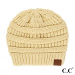 Wholesale c C Hat Solid Ribbed Beanie Original Beanie One Acrylic Matches C C YJ